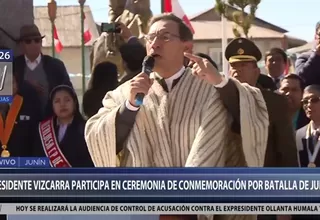 Vizcarra: Las encuestas son referenciales, trabajamos en función de objetivos