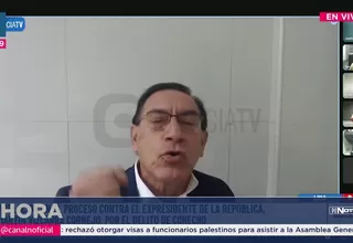 Vizcarra apela prisión preventiva en audiencia ante la Sala Penal