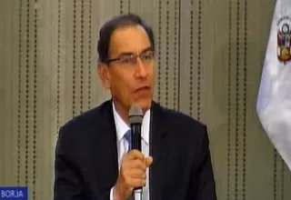 Vizcarra: Hay propuestas para mejorar la currícula y se está trabajando en consenso