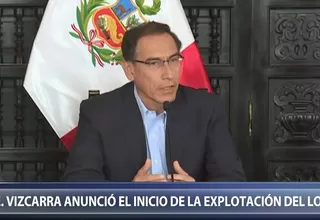 Vizcarra: Inversión en Lote 95 demuestra confianza en fortaleza económica del Perú