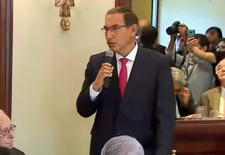 "Luis Bedoya Reyes es ejemplo de decencia, honestidad y entrega", destaca Vizcarra