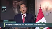 Martín Vizcarra: "Si quieren vacarme aquí estoy, no voy a renunciar, no me corro" - Noticias de mensaje-nacion
