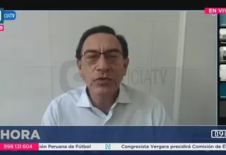 Vizcarra reaparece en audiencia virtual tras prisión preventiva
