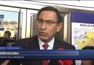 Martín Vizcarra: "Técnicamente es factible adelantar las elecciones"