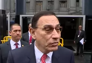 Vizcarra sobre juicio oral en su contra: No nos hemos corrido