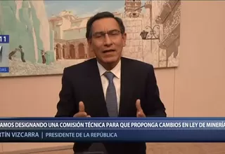 Vizcarra sobre Tía María: Existe voluntad para reunión en Palacio y en Valle de Tambo