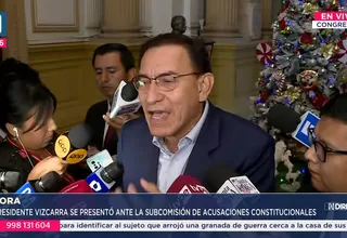 Vizcarra: "Tengo el derecho de participar en la elecciones 2026"