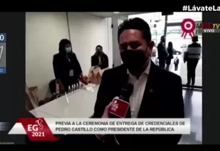 Vladimir Cerrón: Que se haga un buen gobierno, consensuado con las demás fuerzas políticas