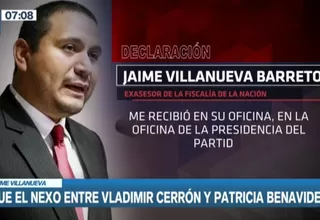 Vladimir Cerrón y Patricia Benavides: Los detalles de la conversación entre ambos, según Jaime Villanueva