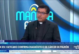 Vocero del Arzobispado de Lima: Visita del papa León XIV al Perú sigue en preparación, a la espera de su evolución médica