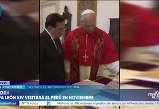 Vocero del Arzobispado de Lima: "La visita del papa León XIV será la mas larga que ha tenido nuestro país"