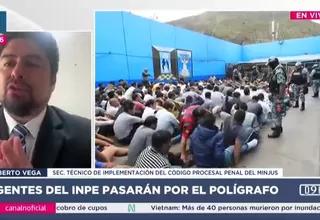 Vocero del Minjus: Polígrafo no detecta delitos, pero ayuda en decisiones sobre el personal