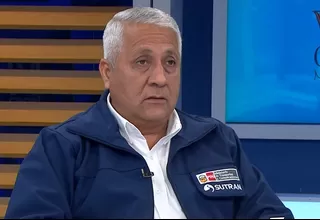 Vocero de Sutran: "No minimizamos el paro"