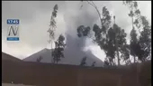 Volcán Ubinas: nueva explosión formó columna de gases y ceniza de más de 3,000 metros - Noticias de volcan-ubinas
