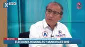 Voto 2022: Las propuestas de Óscar Benavides para Ate - Noticias de ate