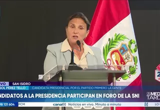 Voto 2026: Marisol Pérez Tello propone derogar leyes "pro crimen"