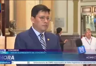 Ilich López señala que el voto de confianza al gabinete de Luis Arroyo aún no está definido y dependerá de resultados concretos