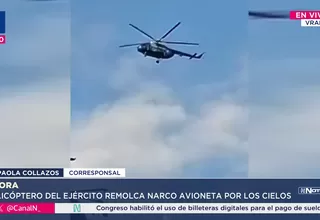 VRAE incauta avioneta usada por narcotraficantes en Cusco