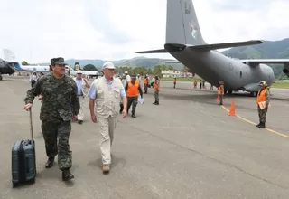 Vraem: el ministro de Defensa supervisa bases militares