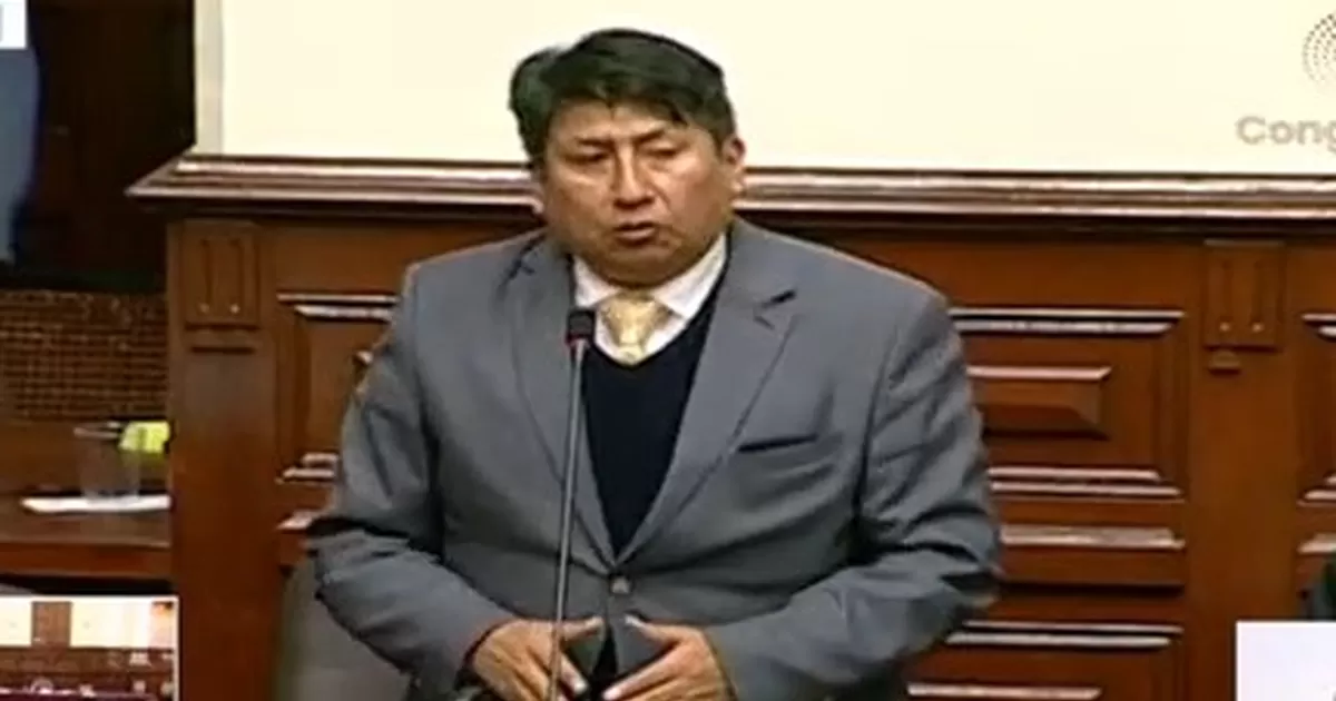 Waldemar Cerrón aseguró que Perú Libre apoyará censura al ministro Senmache