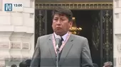 Waldemar Cerrón: Deslindamos toda responsabilidad política con la designación de ministros - Noticias de alexander-araujo