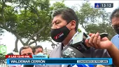 Waldemar Cerrón a favor de ley que quite obligatoriedad al carné de vacunación - Noticias de waldemar-cerron