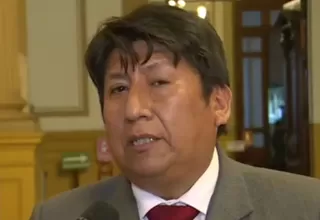 Waldemar Cerrón: "Me parece un exceso de parte del Congreso"