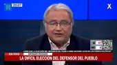 Walter Albán: Cuando fui Defensor del Pueblo, me llamaban amenazándome que no me iban a dar el voto  - Noticias de simone-biles