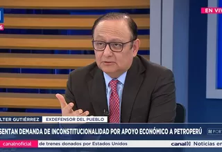 Walter Gutiérrez: Petroperú es una empresa politizada