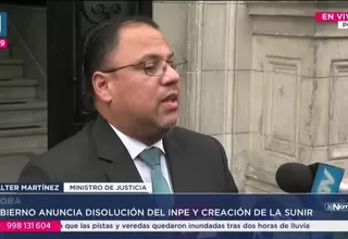 Walter Martínez tras creación de la SUNIR: Es una reforma organizacional y estructural