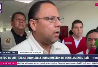 Walter Martínez: Penal de Ica será adjudicado en noviembre tras años de paralización