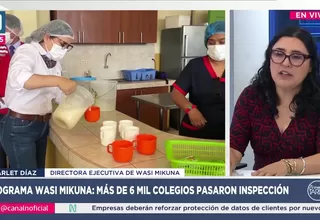 Wasi Mikuna: “Supervisamos más de 6.500 entregas escolares”