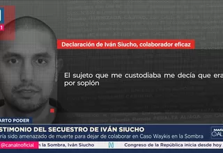 Los Waykis en la Sombra: Testimonio del secuestro de Iván Siucho