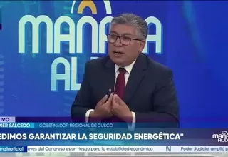 Werner Salcedo señala decisiones políticas frenaron gasoducto del sur