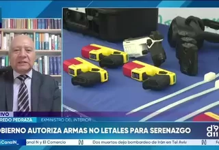 Wilfredo Pedraza respalda armas no letales para serenazgo y advierte falta de recursos en distritos