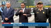 Willy Huerta sobre voto de confianza: “Es una prerrogativa del Congreso, nos someteremos a eso” - Noticias de eddy-de-lama-villar