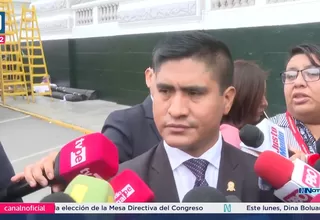 Wilson Soto: “Estoy en denuncia fiscal, pero igual votaré por José Jerí”