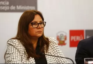 Ministra de la Mujer pide que denuncia de acoso contra Lescano "no quede impune"