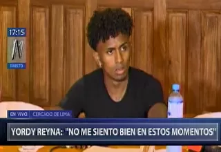 Yordi Reyna sobre Alessandra Chocano: No tuvimos ninguna comunicación, no fue mi amiga