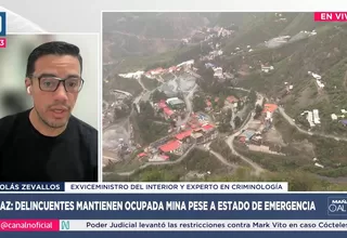 Zevallos: inteligencia clave contra minería ilegal en Pataz