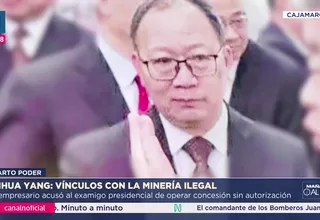 Denuncian a Zhihua Yang por explotación ilegal de mina en Cajamarca