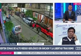 Zonas críticas de Áncash y La Libertad fueron alertadas en 2015