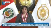 Zoraida Ávalos: Se aprobó acusar constitucionalmente a ex fiscal de la Nación - Noticias de fiscal