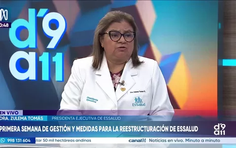 Presidenta de EsSalud descarta despidos masivos y explica reducción de locadores administrativos