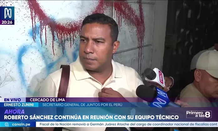 Juntos por el Perú organizes a fundraiser to finance its legal defense