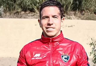 Adrián Ugarriza se integró a los entrenamientos de Cienciano