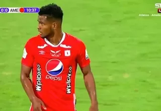 Aldair Rodríguez debutó en empate del América de Cali ante Atlético Nacional