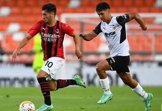 Alessandro Burlamaqui ganó ante el Milan su primer trofeo con el Valencia