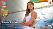 Nadadora Alexia Sotomayor ganó medalla de oro en los Suramericanos de la Juventud - Noticias de medalla-oro