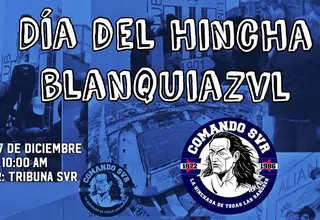 Alianza Lima: Comando Sur celebrará el 'Día del Hincha Blanquiazul' con una jornada de limpieza